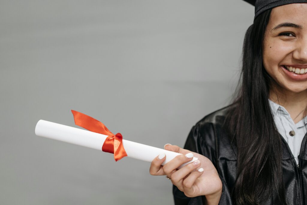 obtaining a bachelor's degree
